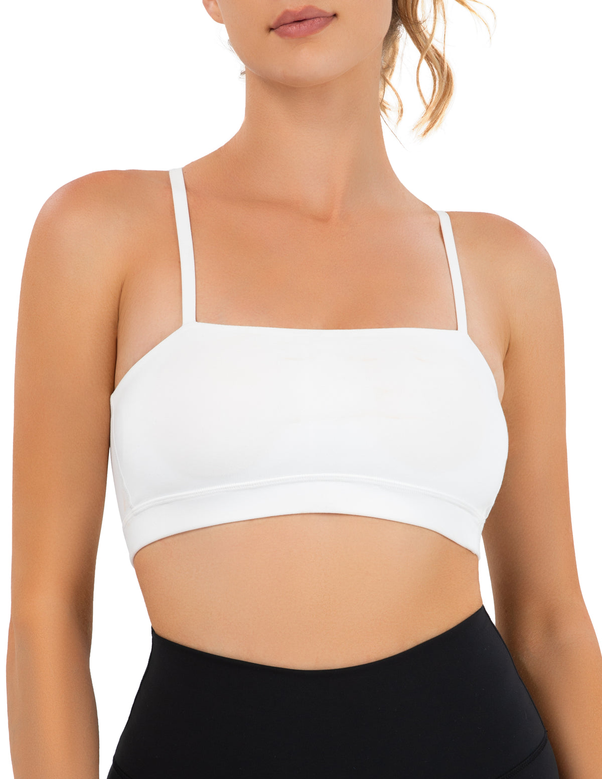 Women’s Bandeau Adjustable Yoga Bra - #color_