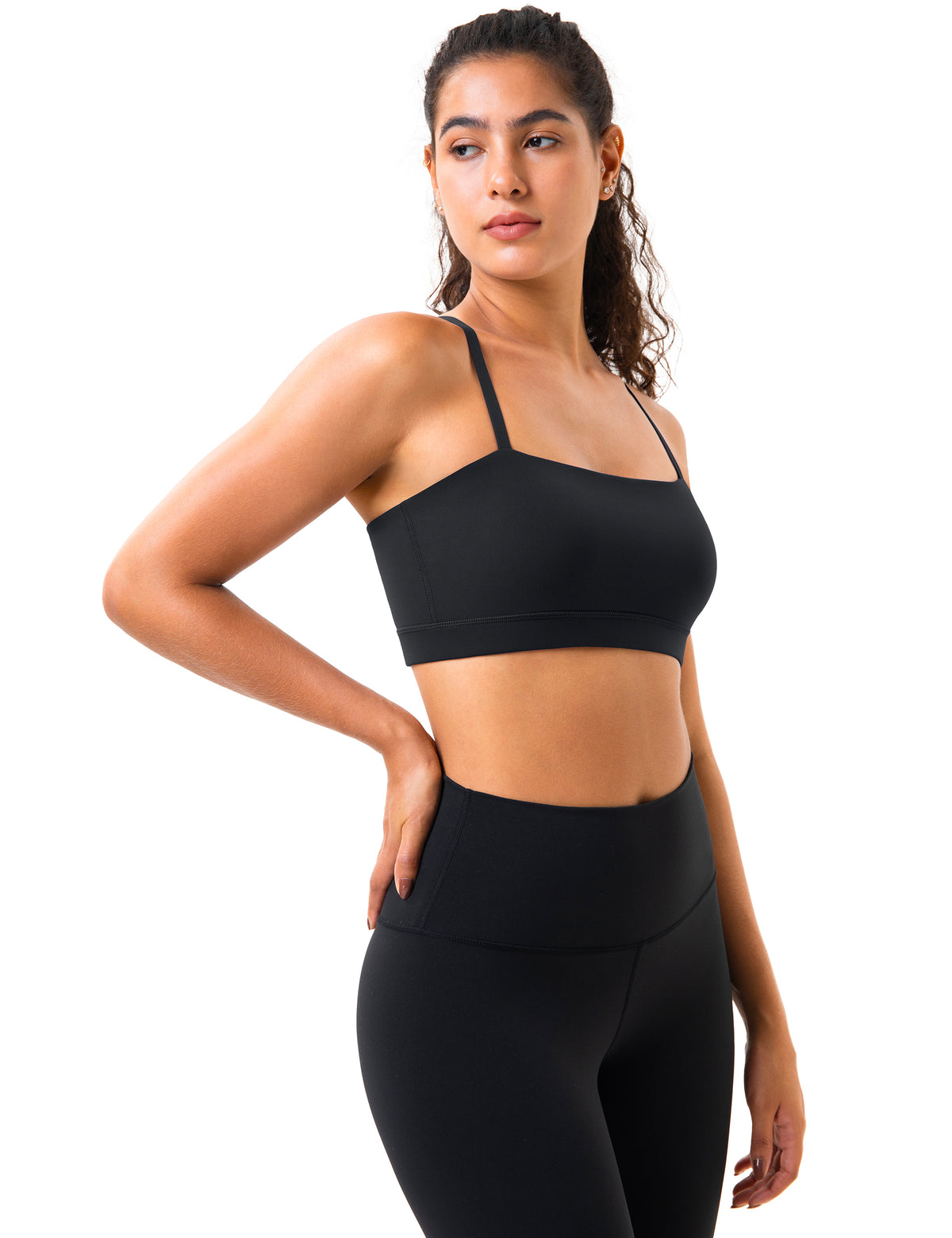 Women’s Bandeau Adjustable Yoga Bra - #color_