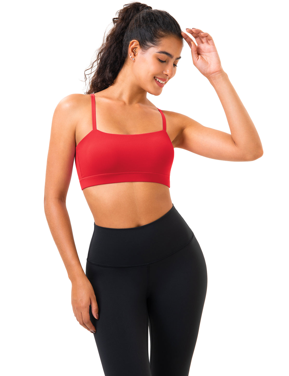 Women’s Bandeau Adjustable Yoga Bra - #color_
