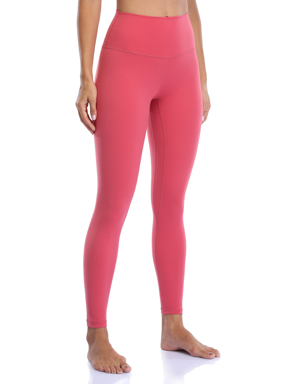 8905-Yunoga Women's Ultra Soft High Waisted Seamless Leggings Tummy Control Yoga Pants-Slate Rose