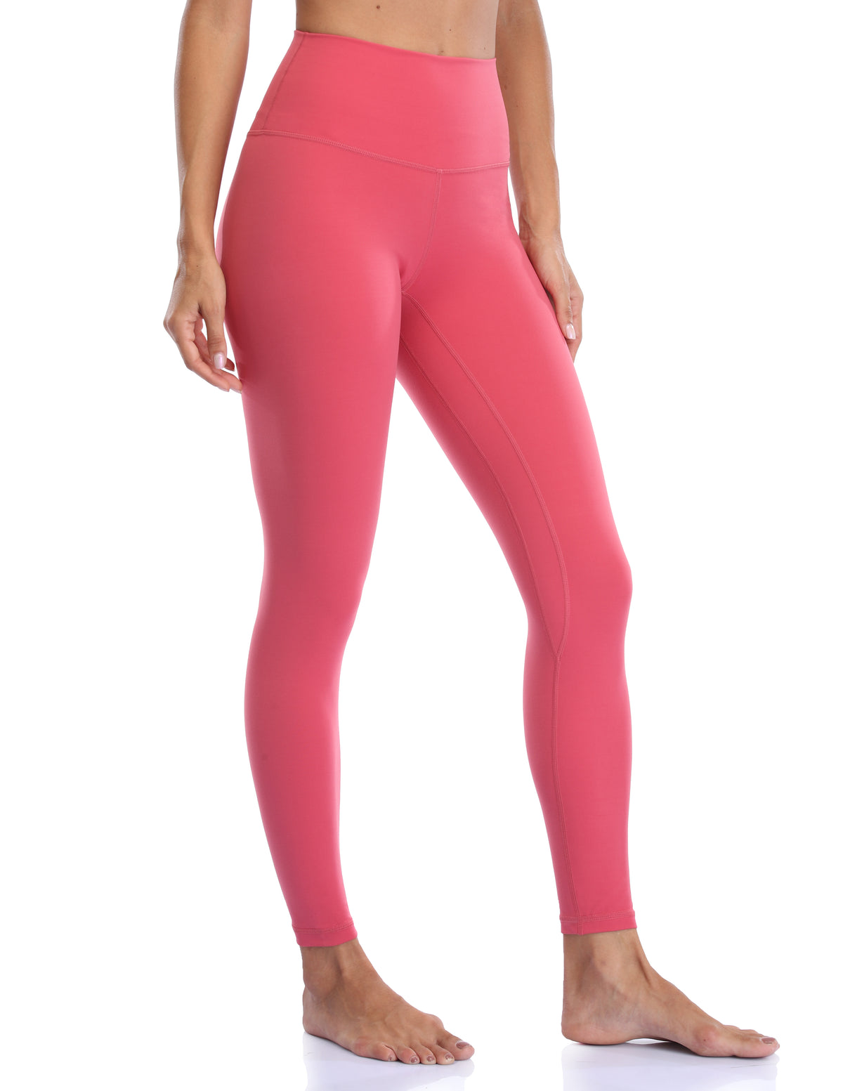 8905-Yunoga Women's Ultra Soft High Waisted Seamless Leggings Tummy Control Yoga Pants-Slate Rose