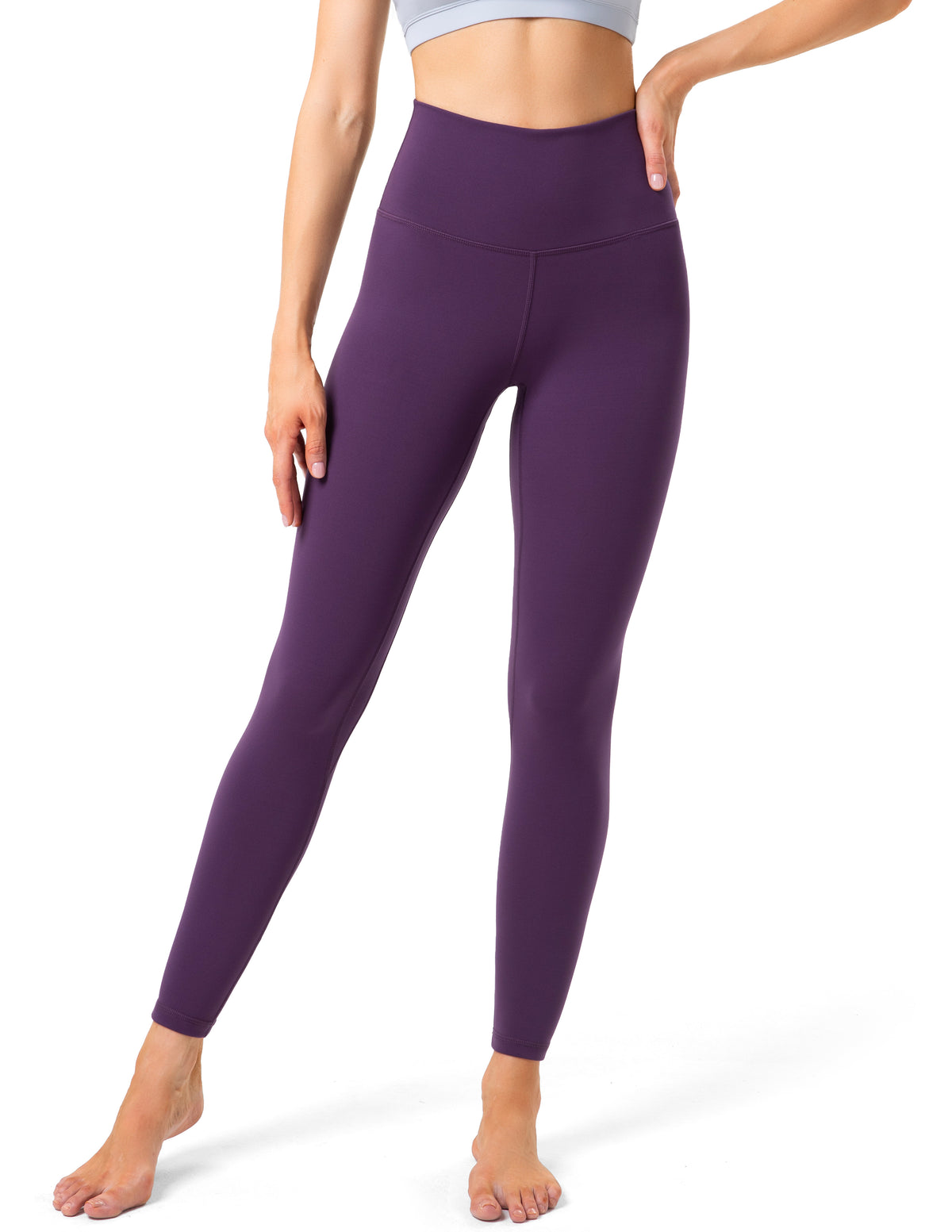 8905 - Yunoga 25 High Waisted Pants for Women - Shadow Purple