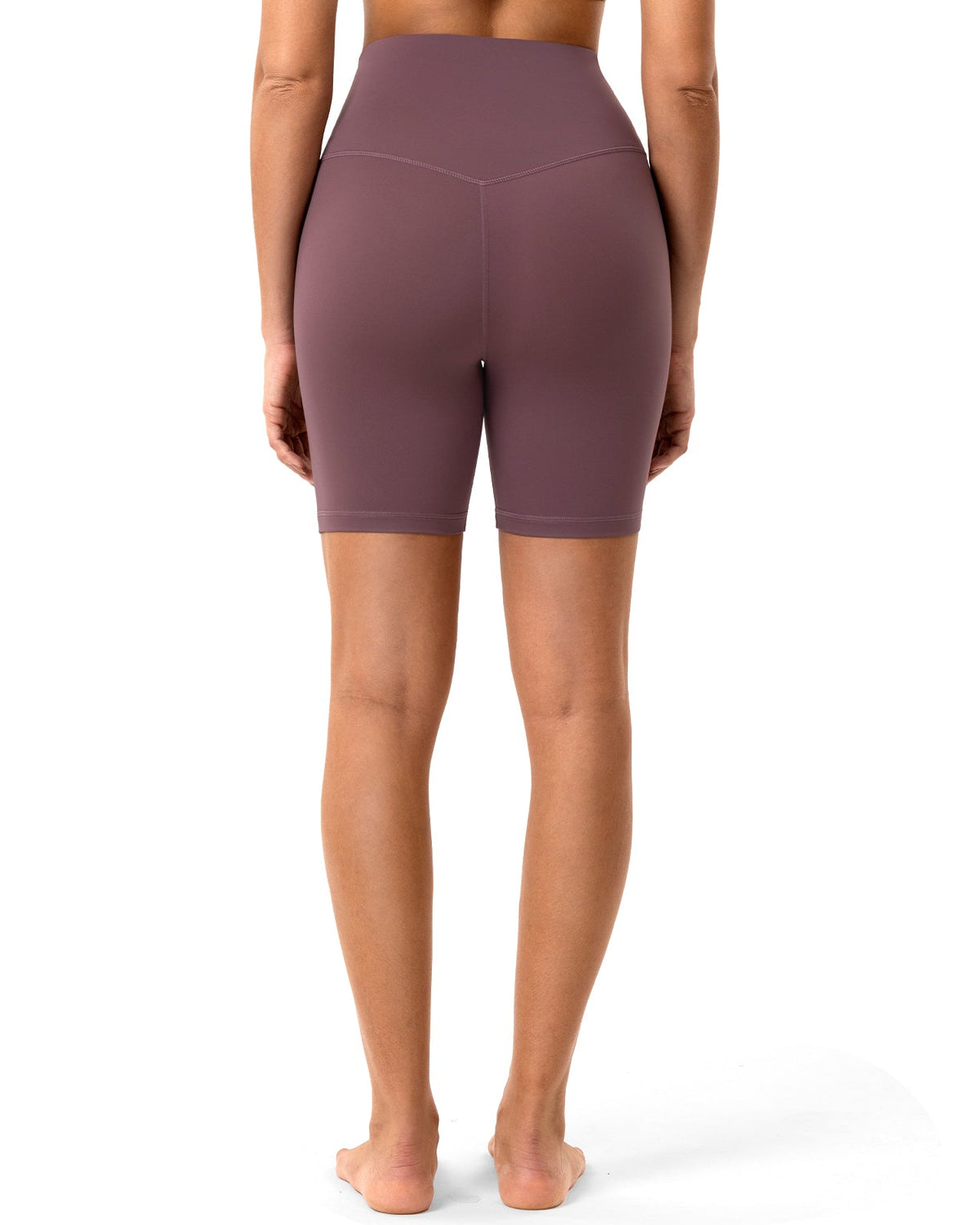 Women's Shorts That Don't Ride up for Gym Swimming Dusty Red | Yunoga