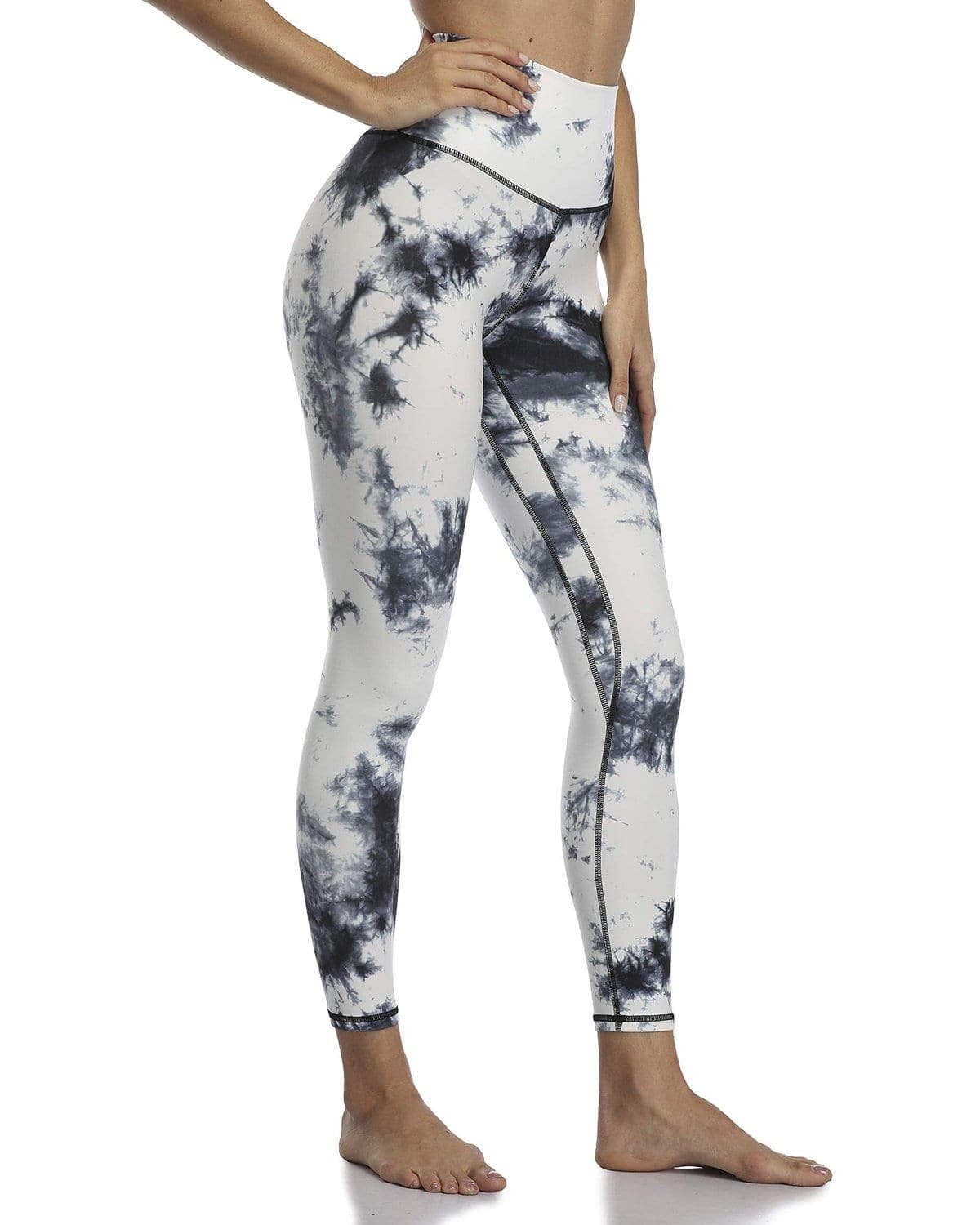 25’’ High Waisted Leggings - tie-dye patterned leggings #color_