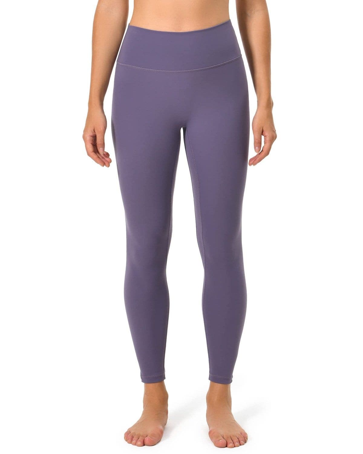 25’’ High Waisted Seamless Workout Leggings - purple athletic leggings #color_
