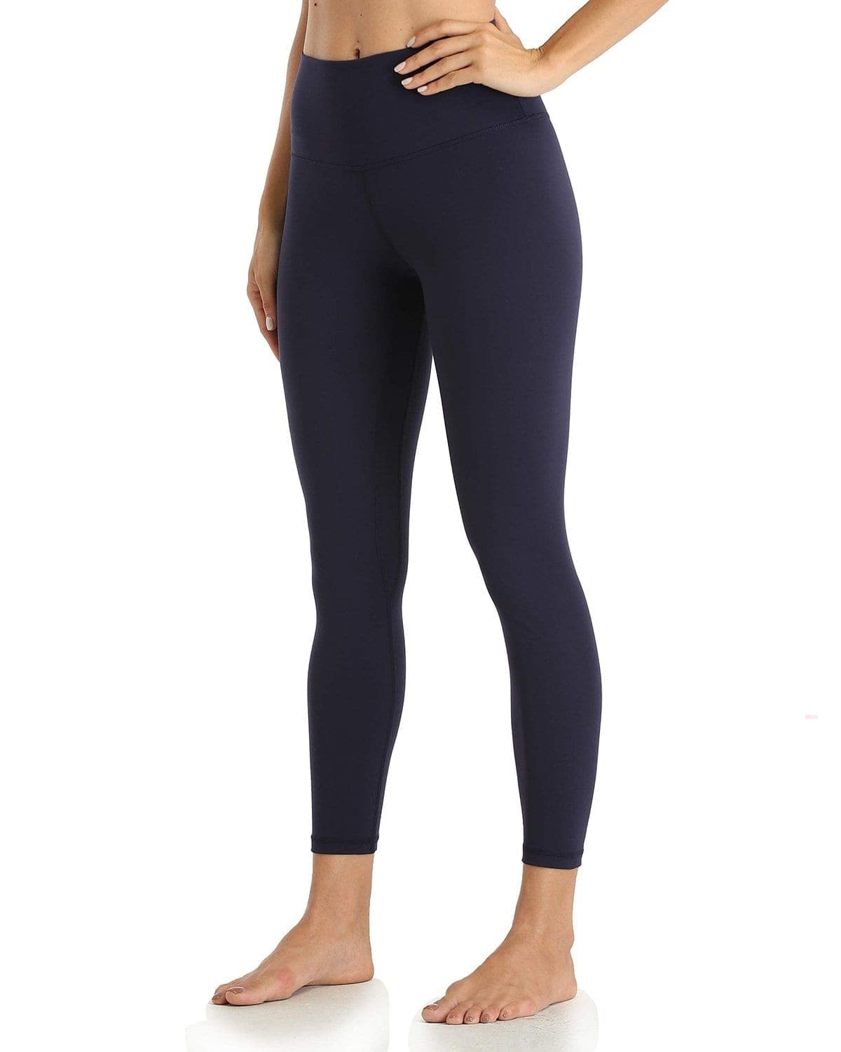 25’’ High Waisted Leggings - navy blue leggings #color_