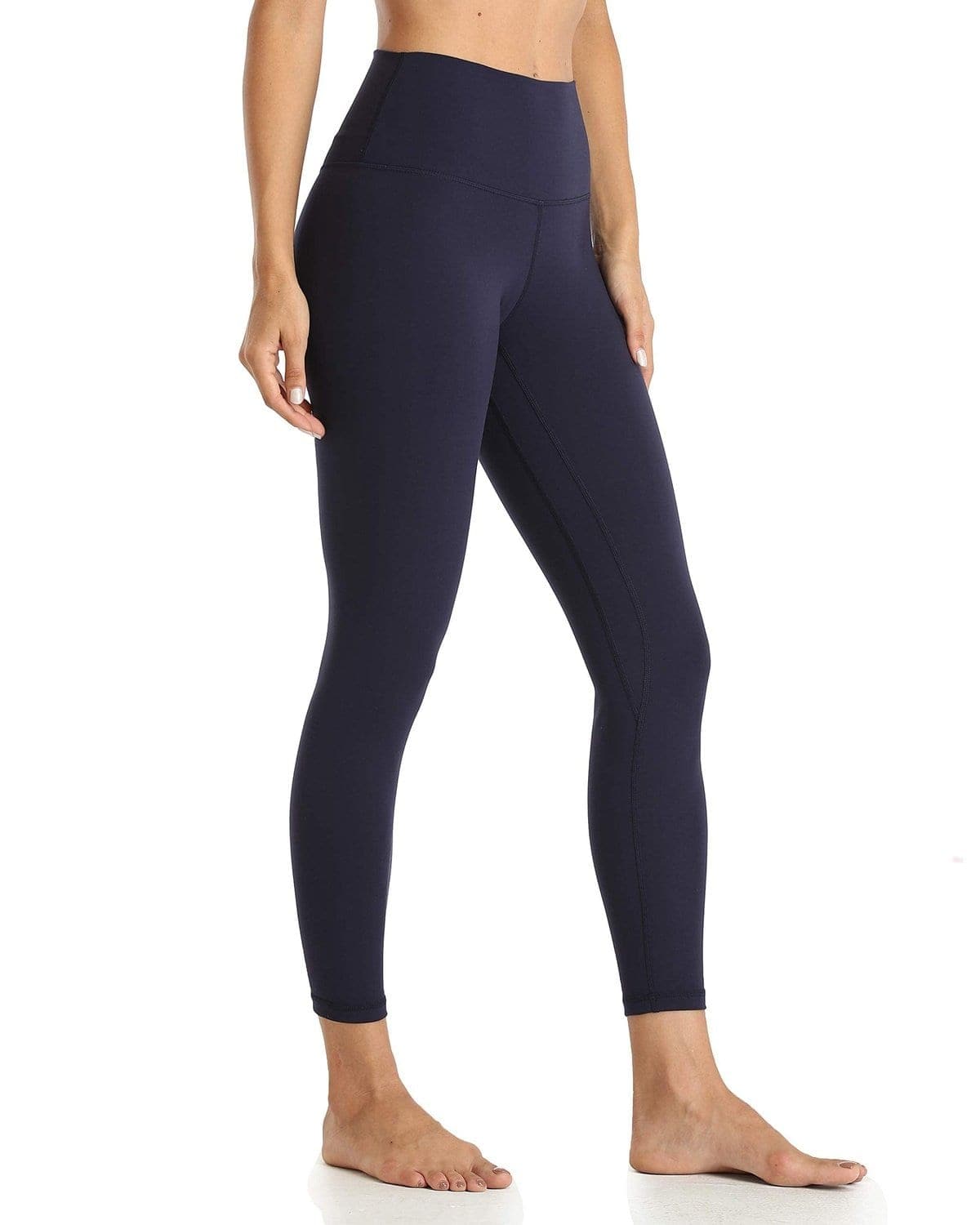 25’’ High Waisted Leggings - navy blue leggings #color_