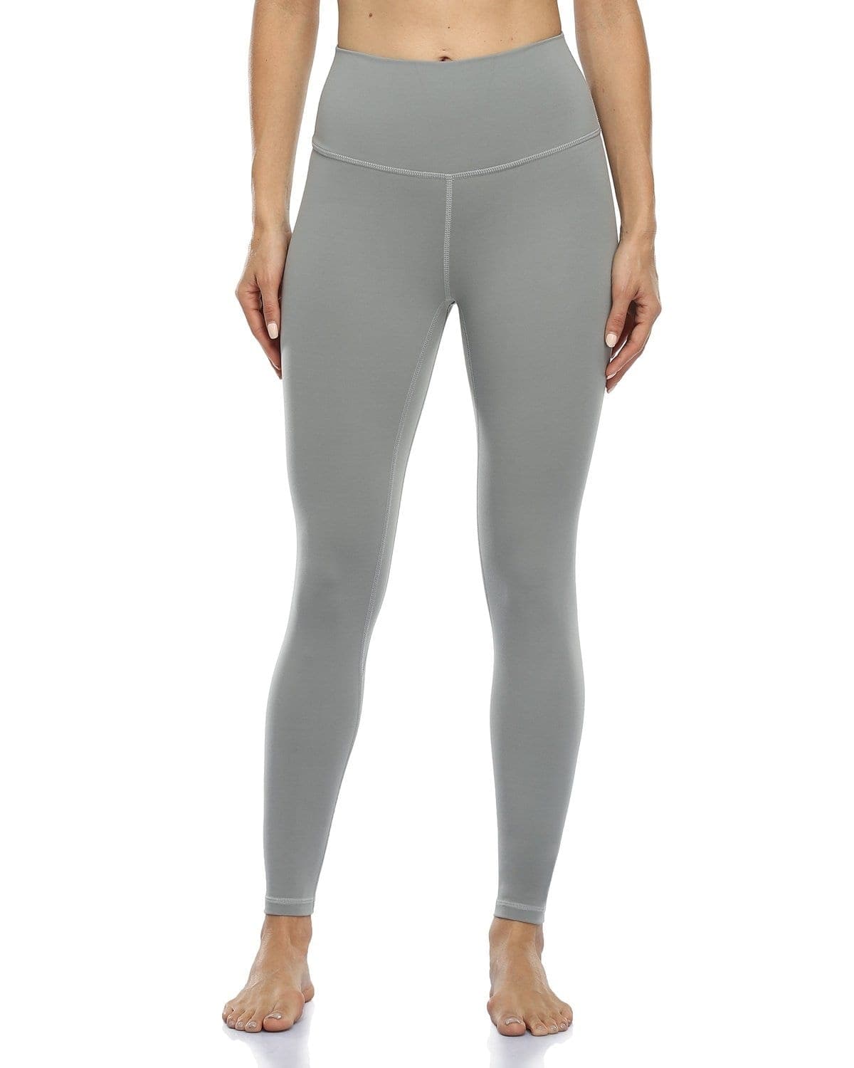 25’’ High Waisted Leggings - gray high-waisted leggings #color_