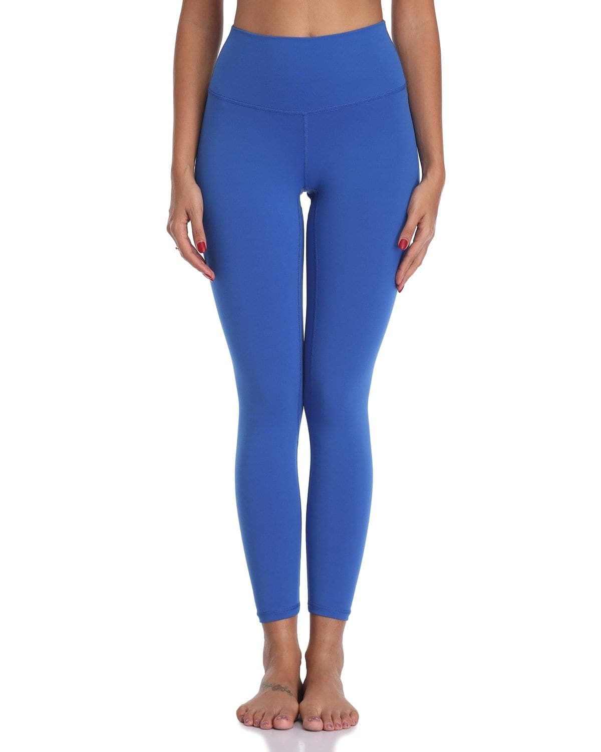 25’’ High Waisted Leggings - blue high-waisted leggings #color_ Royal Blue / XS