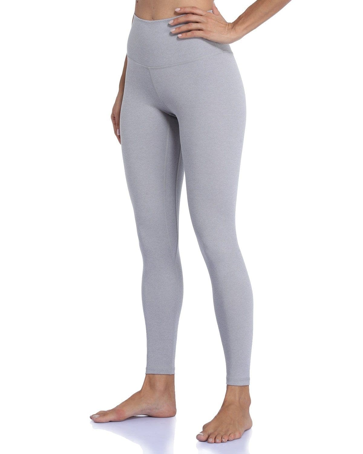 25’’ High Waisted Leggings - gray high-waisted leggings #color_