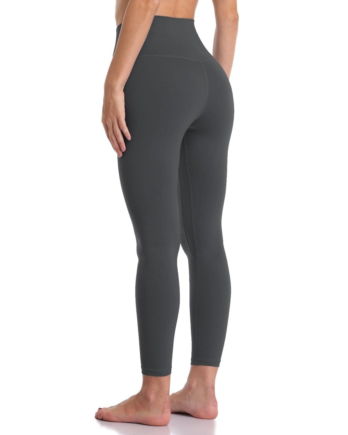 25’’ High Waisted Leggings - gray high-waisted leggings #color_