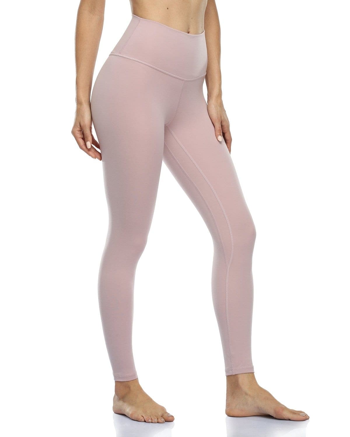 25’’ High Waisted Leggings - pink high-waisted leggings #color_