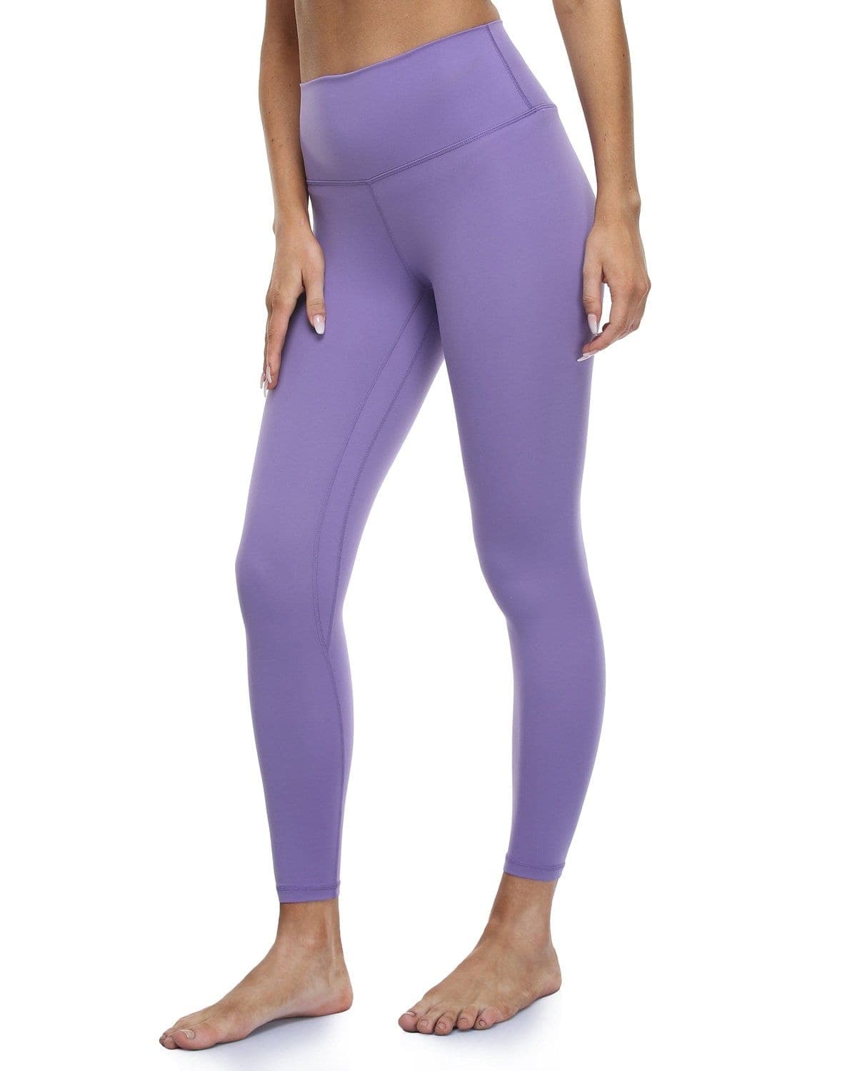 25’’ High Waisted Leggings - purple athletic leggings #color_