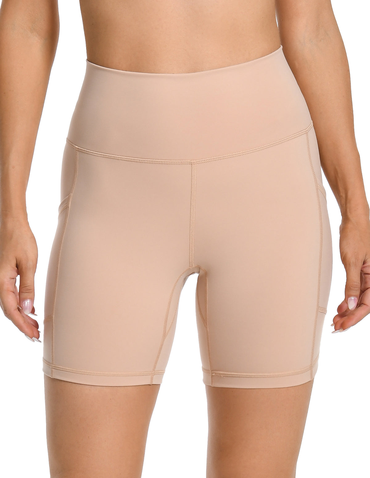 6''  Biker Shorts with Pockets