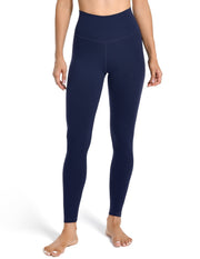 28‘’ High Waisted Compression Workout Pants#color_navy