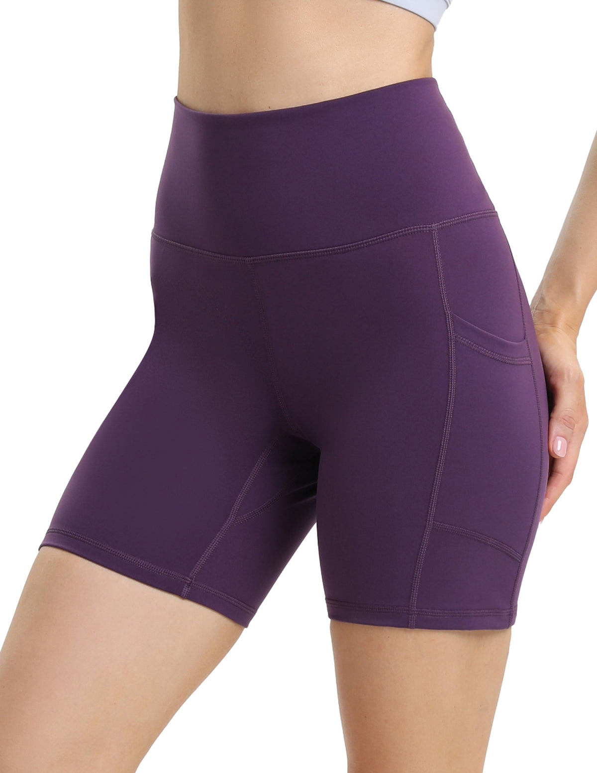 6''  Biker Shorts with Pockets