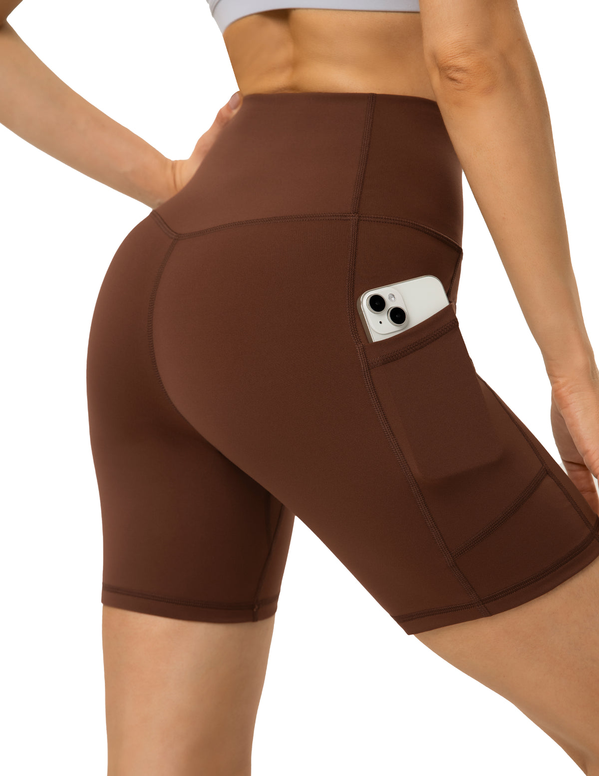6''  Biker Shorts with Pockets