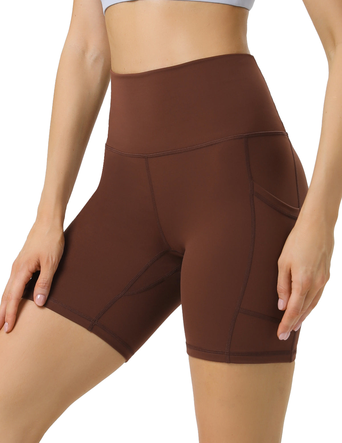 6''  Biker Shorts with Pockets
