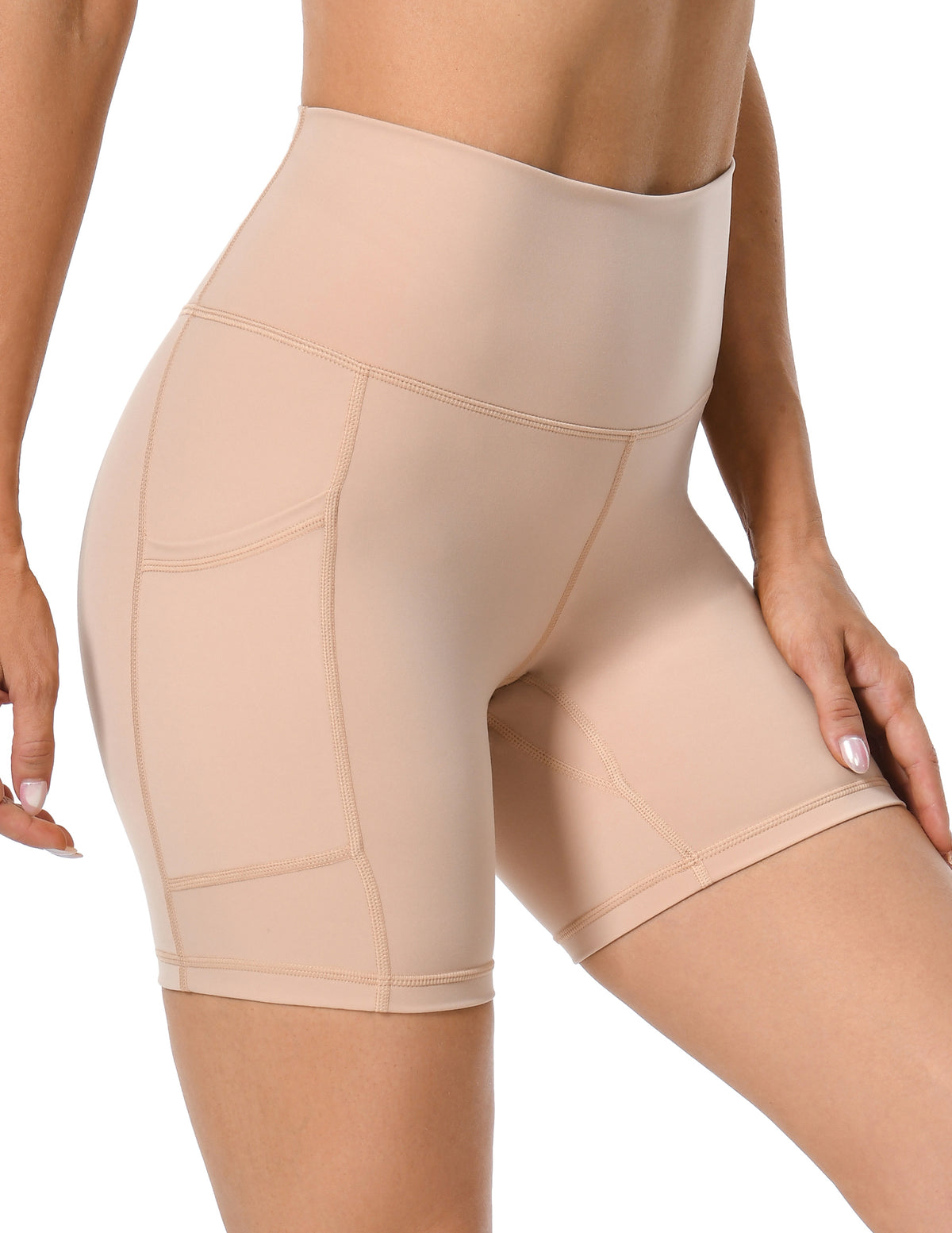 6''  Biker Shorts with Pockets