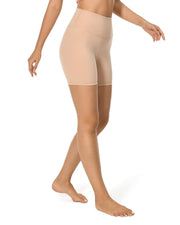 6" High Waisted Athletic Shorts#color_sand