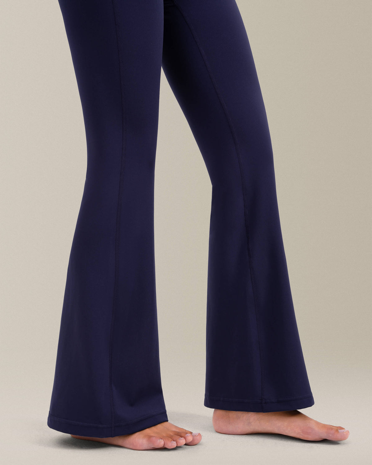 8075 - Tummy Control 30“ Flare Leggings with 4-Way Stretch - Navy