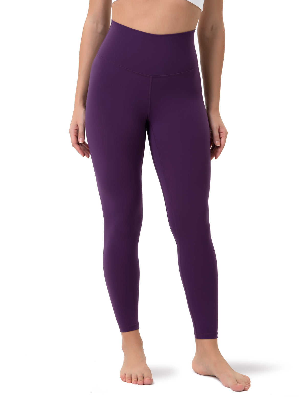 Yunoga - 25" High Waisted Leggings - Shadow Purple