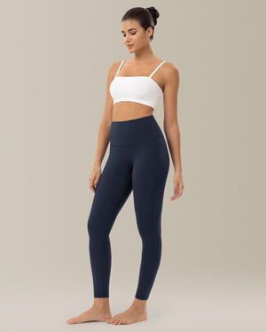 8910 - Yunoga 25" High Waisted Seamless Workout Leggings - navy-v1