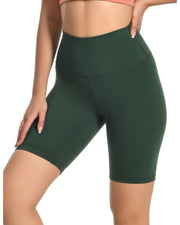 8" Athletic Biker Shorts#color_posy-green