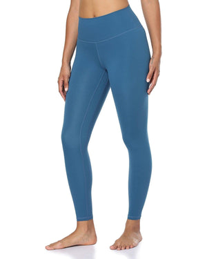 25’’ High Waisted Leggings - blue high-waisted leggings #color_ Blue Pansy / XS