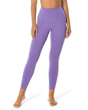 25" No Front Seam High Waist Leggings#color_light-purple