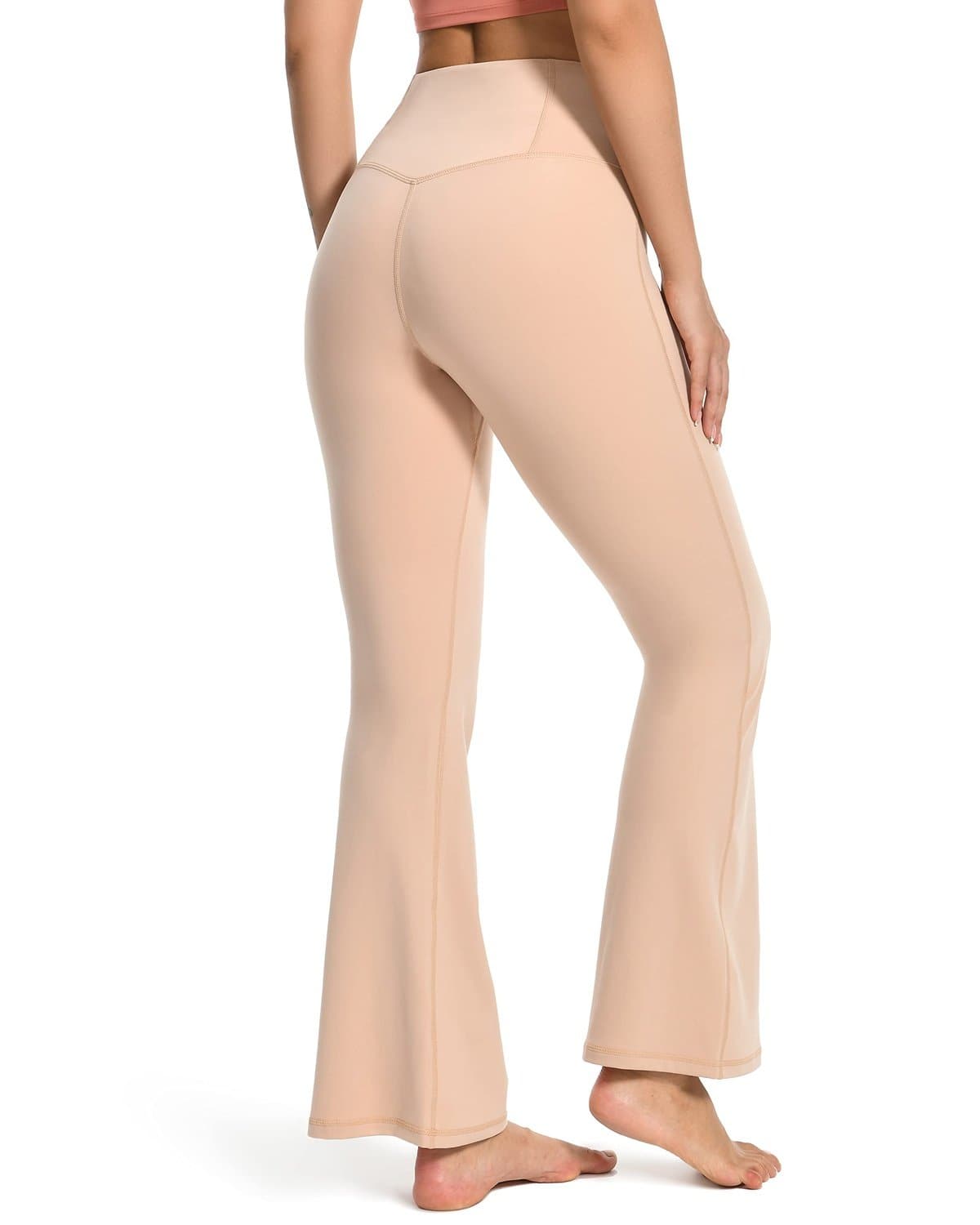 2023 Fashionable Yoga Pants Flare Leggings with Tummy Control High-Waisted  Wide Pants - China Yoga and Yoga Apparel price