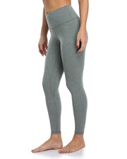 25" High Waisted Leggings#color_heather-green